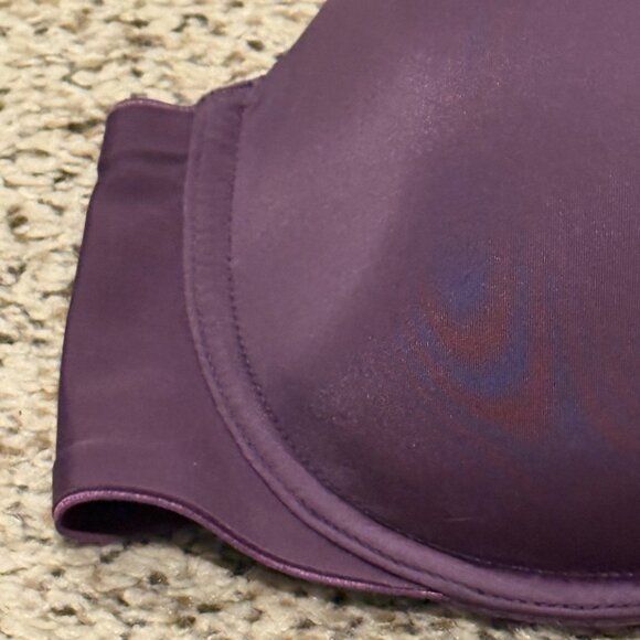Victoria's Secret | Lined Strapless Underwire Bra | Eggplant | Size: 36C - Picture 13 of 16